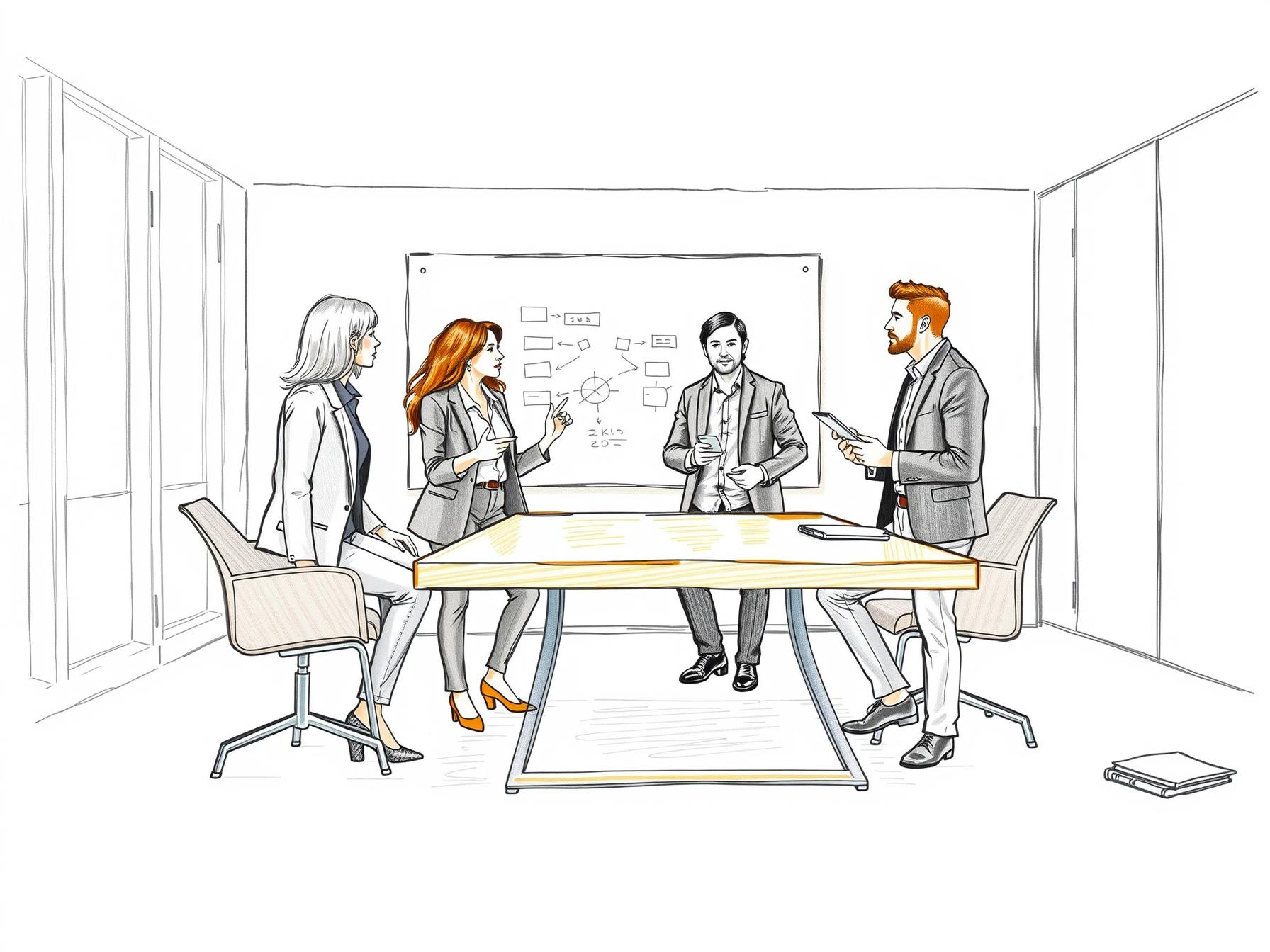 four-business-professionals-collaborating-and-engaging-around-a-conference-table-in-a-modern-office-setting