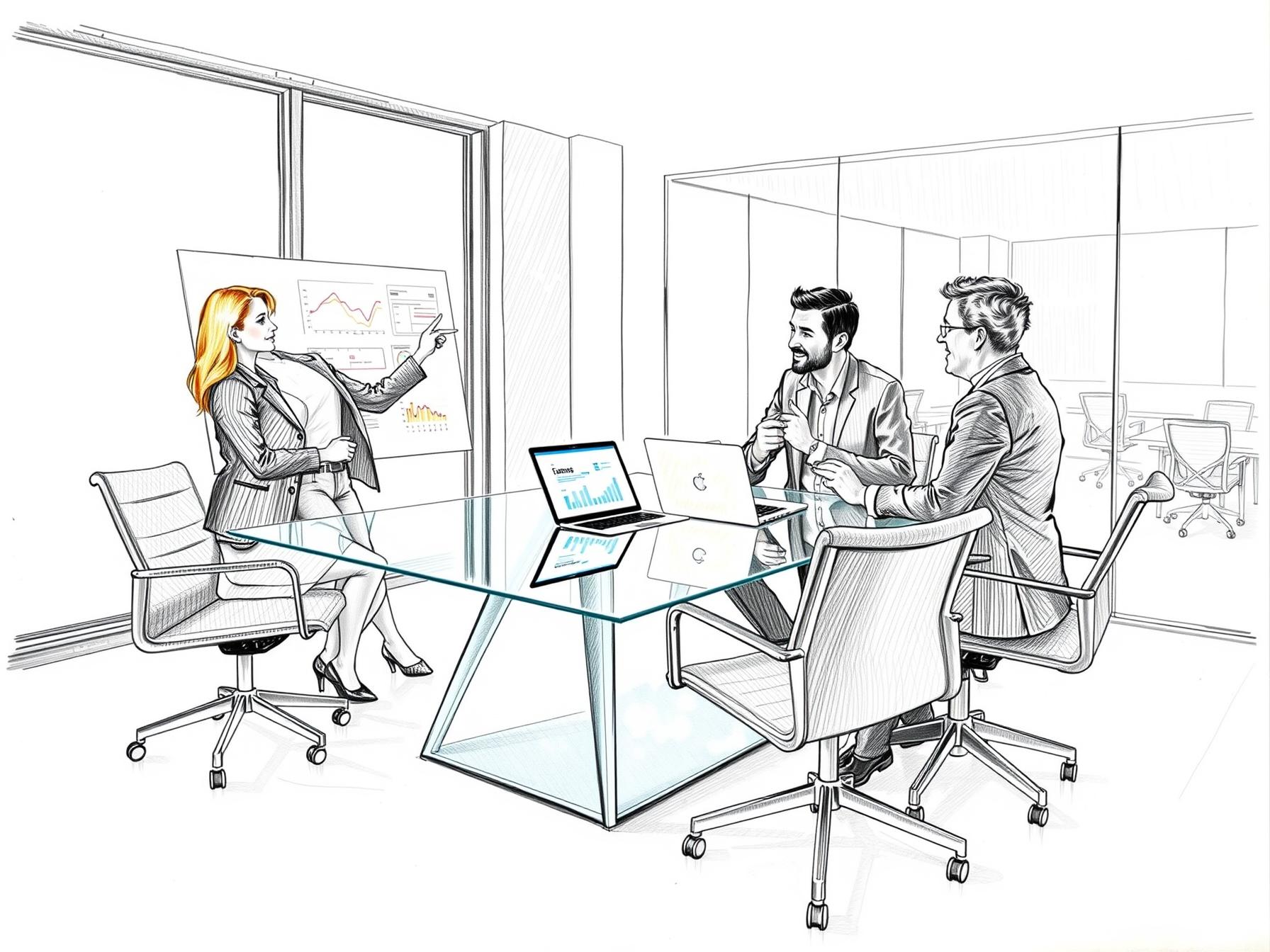 four-business-professionals-collaborating-with-digital-tools-in-a-modern-office-environment