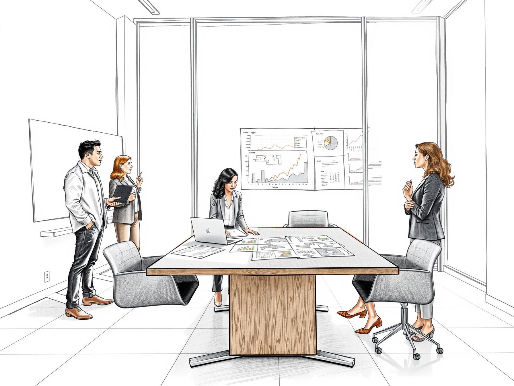 four-business-professionals-collaborating-in-a-modern-office-setting-reviewing-territory-and-team-structure
