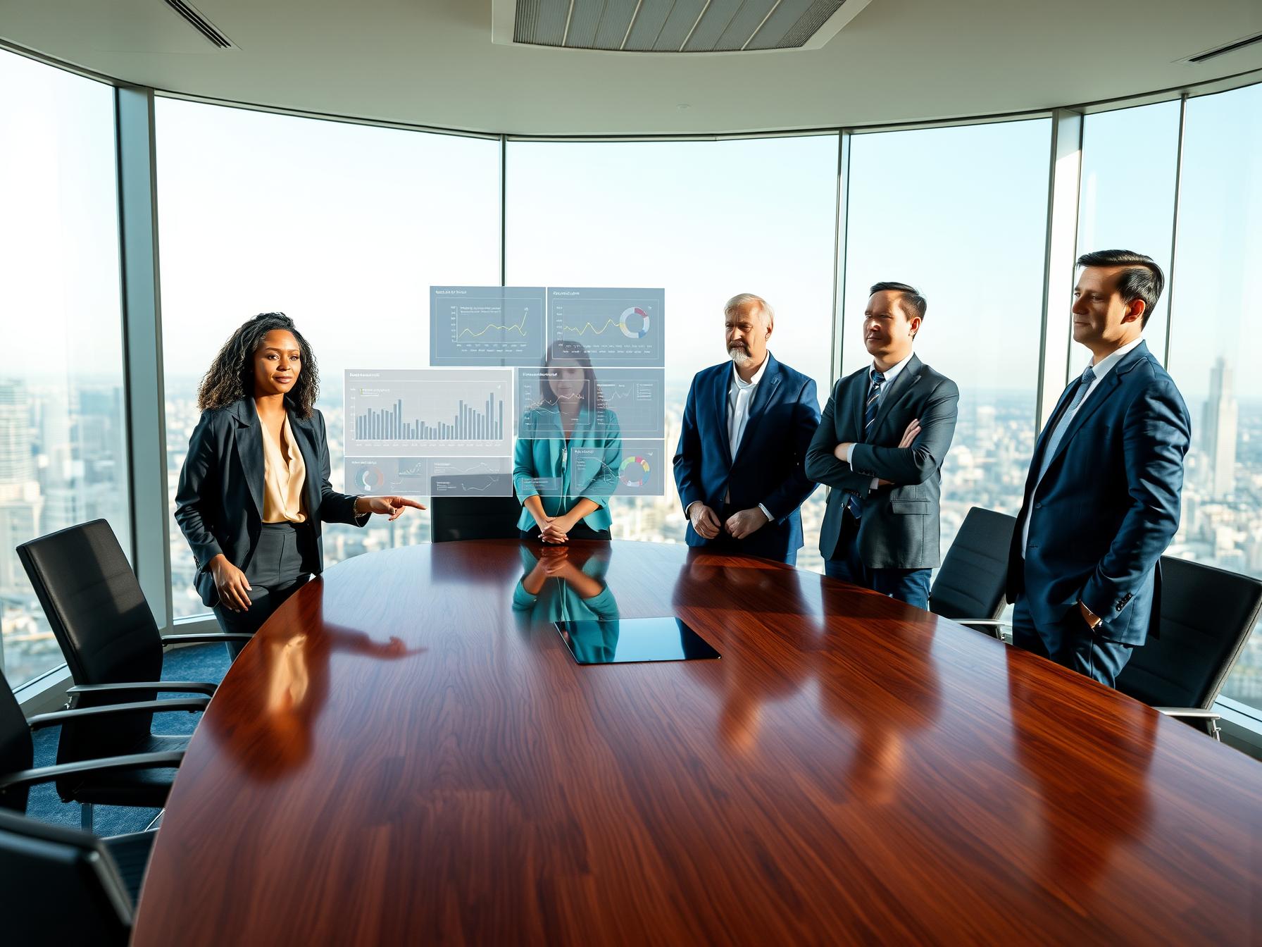 five-diverse-professionals-collaborating-on-ai-powered-sales-analytics-in-a-high-rise-boardroom