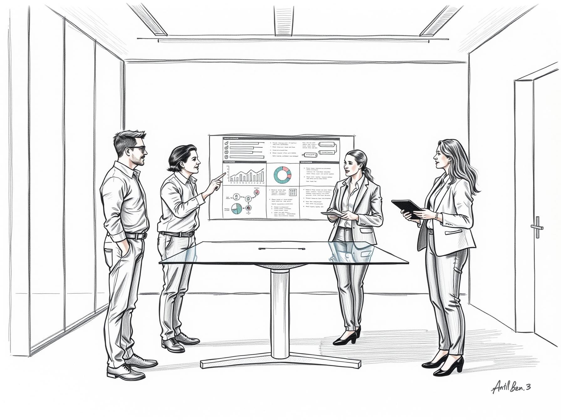 four-business-professionals-collaborating-around-a-digital-dashboard-in-a-modern-office-setting
