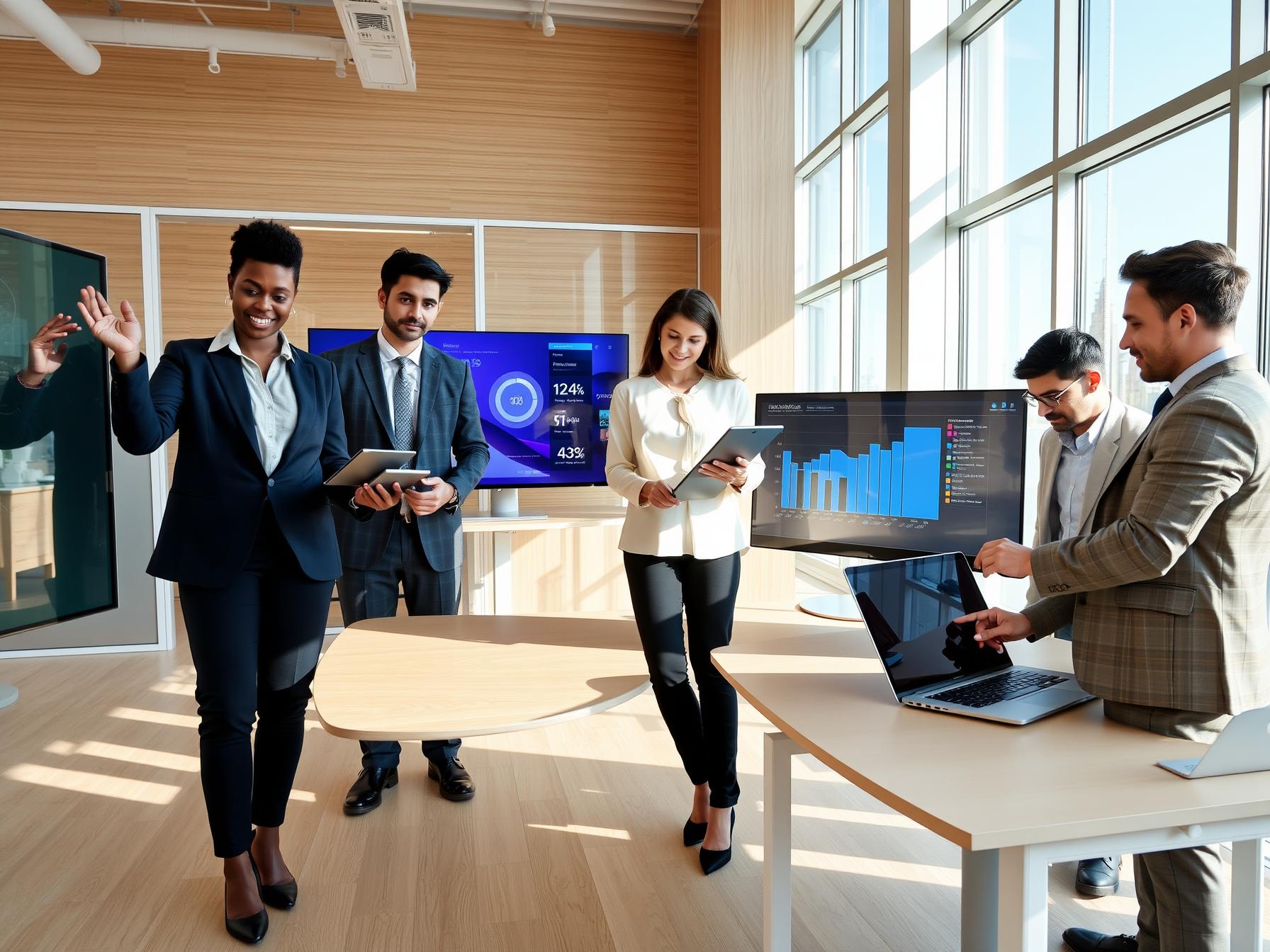 four-professionals-integrating-sales-technology-and-data-analytics-inside-a-bright-scandinavian-innovation-lab