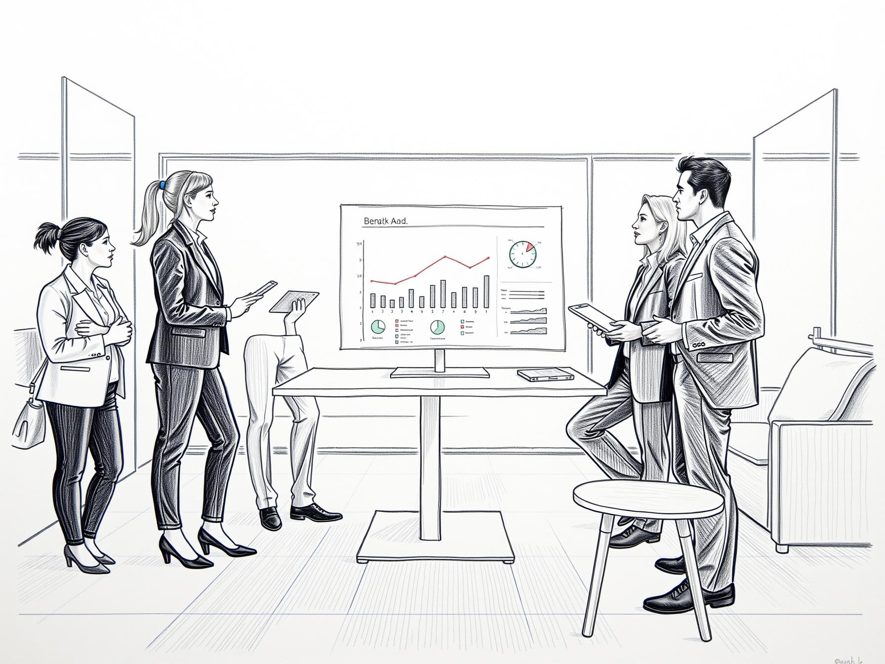 four-business-professionals-discussing-sales-automation-and-compensation-strategy-in-a-modern-office